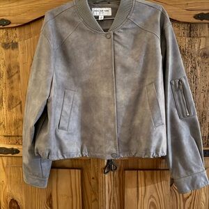 Marc New York Women's Gray Bomber Jacket